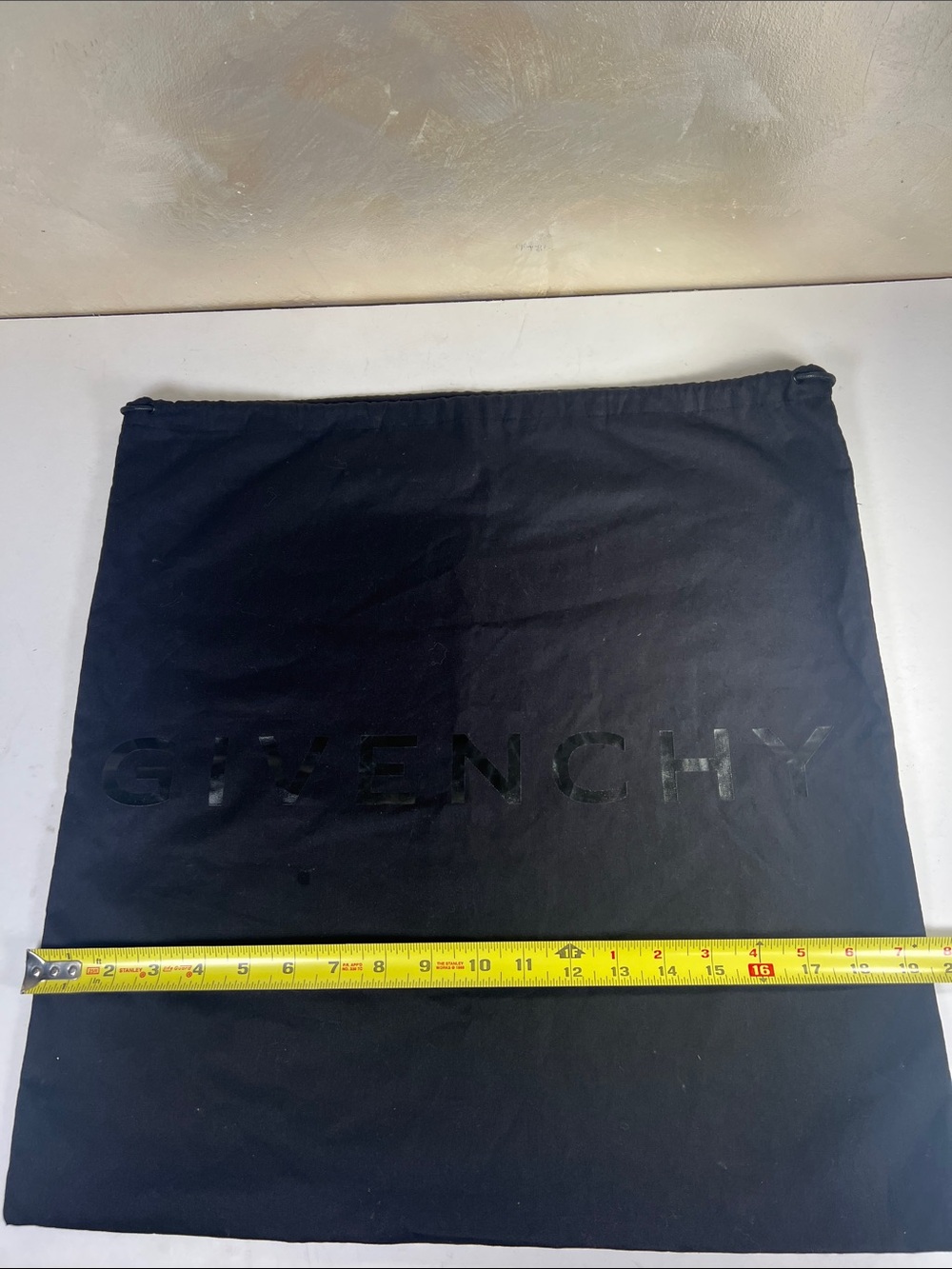 Givenchy Black Drawstring Skirt Dust Bag
